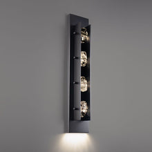 Load image into Gallery viewer, Strata Outdoor LED Wall Light in Detail.
