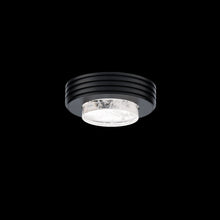 Load image into Gallery viewer, Zircle LED Flush Mount Ceiling Light in Detail.
