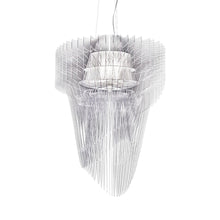 Load image into Gallery viewer, Aria LED Chandelier in Transparent (Large).
