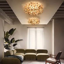 Load image into Gallery viewer, Clizia Mama Non Mama LED Flush Mount Ceiling Light in living room.
