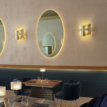 Load image into Gallery viewer, La Lollo Wall Light in restaurant.
