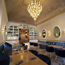 Load image into Gallery viewer, La Lollona LED Pendant Light in restaurant.
