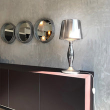 Load image into Gallery viewer, Liza Table Lamp in living room.
