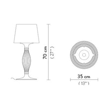 Load image into Gallery viewer, Liza Table Lamp - line drawing.
