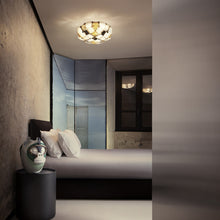Load image into Gallery viewer, Mida Ceiling / Wall Light in bedroom.
