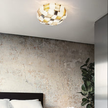 Load image into Gallery viewer, Mida Ceiling / Wall Light in bedroom.
