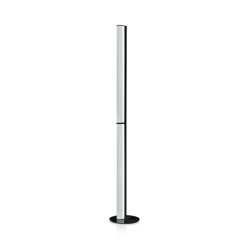 Modula LED Floor Lamp in Black/Crystal (Linear).