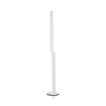 Load image into Gallery viewer, Modula LED Floor Lamp in Grey/Plissé (Twisted).
