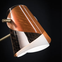 Load image into Gallery viewer, Overlay LED Table Lamp in Detail.
