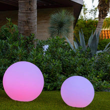 Load image into Gallery viewer, Pearl Bluetooth Outdoor LED Lamp in Outside Area.
