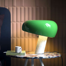 Load image into Gallery viewer, Snoopy Table Lamp in living room.
