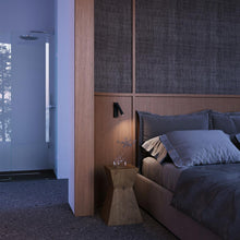 Load image into Gallery viewer, Haim Aimable LED Wall Light in bedroom.
