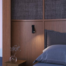Load image into Gallery viewer, Haim Aimable LED Wall Light in bedroom.
