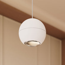 Load image into Gallery viewer, Hemisphere LED Pendant Light in Detail.

