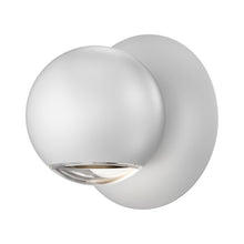 Load image into Gallery viewer, Hemisphere LED Wall Light in Textured White (One Side).
