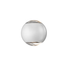 Load image into Gallery viewer, Hemisphere LED Wall Light in Detail.
