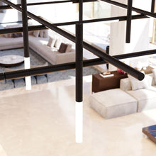 Load image into Gallery viewer, Labyrinth Square LED Pendant Light in Detail.
