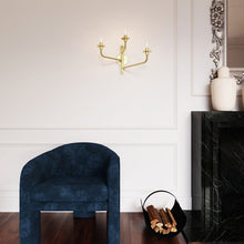 Load image into Gallery viewer, Atelier Wall Light in living room.
