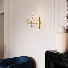 Load image into Gallery viewer, Atelier Wall Light in living room.
