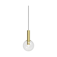 Load image into Gallery viewer, Bubbles Pendant Light in Satin Brass (Small).
