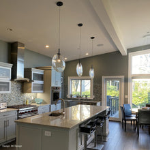 Load image into Gallery viewer, Cantina LED Pendant Light in dining room.
