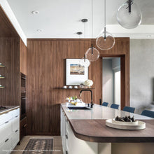 Load image into Gallery viewer, Cantina LED Pendant Light in dining room.
