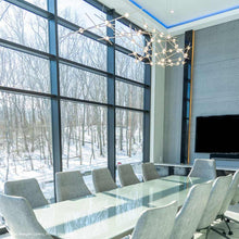 Load image into Gallery viewer, Constellation® Ursa Major LED Pendant Light in office.
