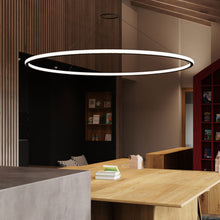 Load image into Gallery viewer, Luna™ LED Pendant Light in dining room.

