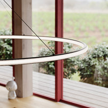 Load image into Gallery viewer, Luna™ LED Pendant Light in Detail.

