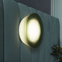 Load image into Gallery viewer, Mist LED Ceiling / Wall Light in bedroom.
