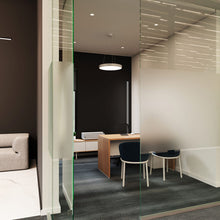 Load image into Gallery viewer, Pi LED Pendant Light in office.
