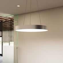Load image into Gallery viewer, Pi LED Pendant Light in office.
