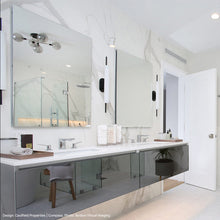 Load image into Gallery viewer, Piccolo Encore™ LED Bath Wall Light in bathroom.
