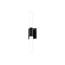 Load image into Gallery viewer, Scepter LED Bath Wall Light in Black Brass (Small).
