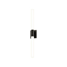 Load image into Gallery viewer, Scepter LED Bath Wall Light in Black Brass (Medium).
