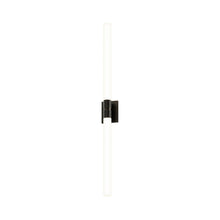 Load image into Gallery viewer, Scepter LED Bath Wall Light in Black Brass (Large).
