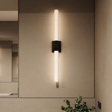 Load image into Gallery viewer, Scepter LED Bath Wall Light in bathroom.
