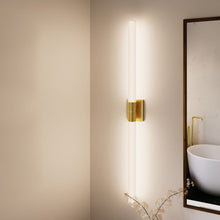 Load image into Gallery viewer, Scepter LED Bath Wall Light in bathroom.

