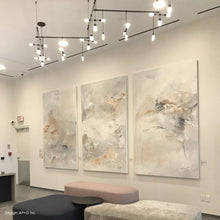 Load image into Gallery viewer, Suspenders® Gallery LED Pendant Light in living room.
