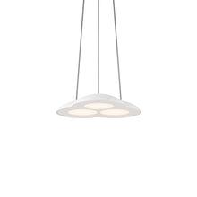 Load image into Gallery viewer, Cloud™ LED Pendant Light in Textured White/Downlight (Small).
