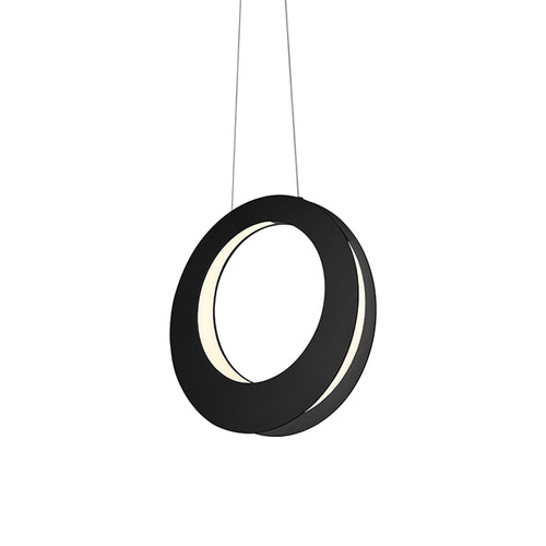 Haro LED Pendant Light in Satin Black.