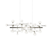 Load image into Gallery viewer, Nebula™ LED Bar Pendant Light in Satin Nickel.
