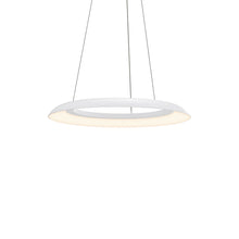 Load image into Gallery viewer, Torus™ LED Pendant Light in Satin White (Small).
