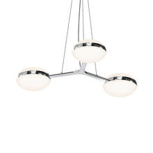 Load image into Gallery viewer, Pillows LED Pendant Light in Polished Chrome (Triple).
