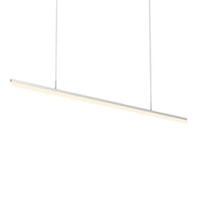Load image into Gallery viewer, Stiletto LED Pendant Light in Bright Satin Aluminum (X-Large).
