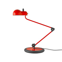 Load image into Gallery viewer, Topo Table Lamp in Red.
