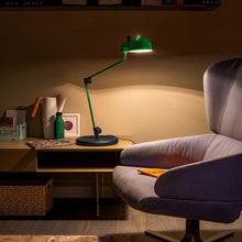 Load image into Gallery viewer, Topo Table Lamp in living room.
