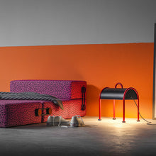 Load image into Gallery viewer, Valigia Table Lamp in bedroom.
