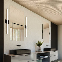 Load image into Gallery viewer, Stix LED Bath Vanity Light in bathroom.
