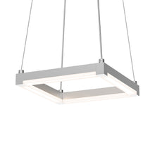 Load image into Gallery viewer, Stix Square LED Pendant Light in Satin Black (Small).
